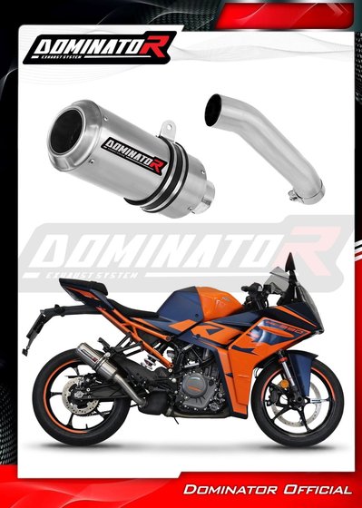 KT074DC Dominator exhaust silencer muffler gp + db killer