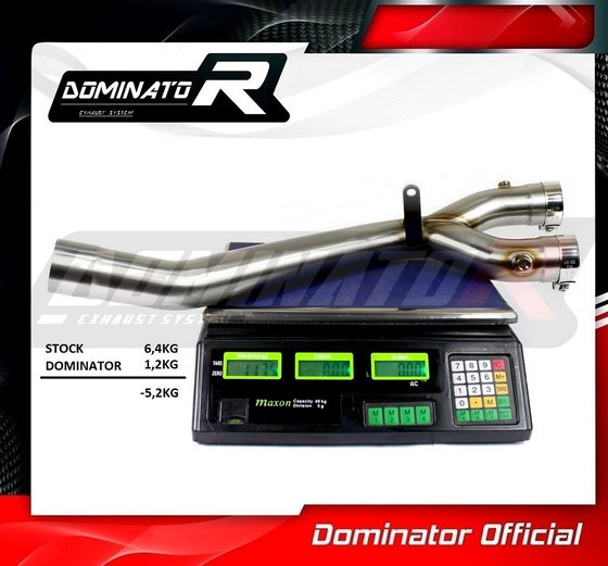 YA058D Dominator exhaust cat eliminator decat rn32