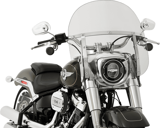 MEM6109 MEMPHIS SHADES HD 15" solar windshield for harley davidson flfb/s