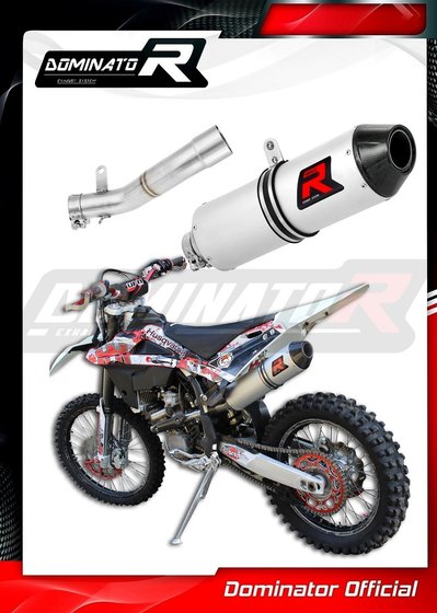 HS002DE-S Dominator exhaust silencer mx2