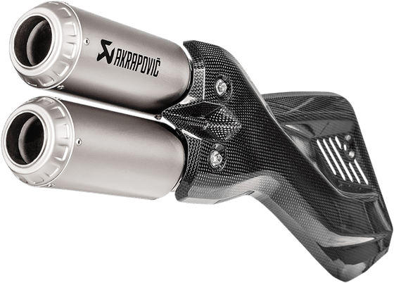 S-D9SO10-HIFFT AKRAPOVIC titanium slip-on line muffler