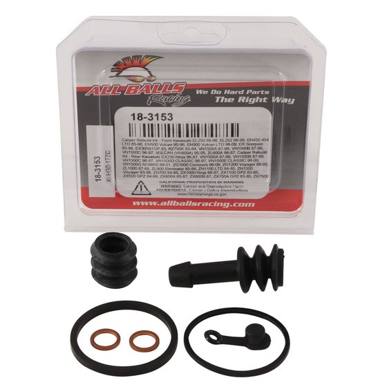 18-3153 All Balls caliper rebuild kit - front