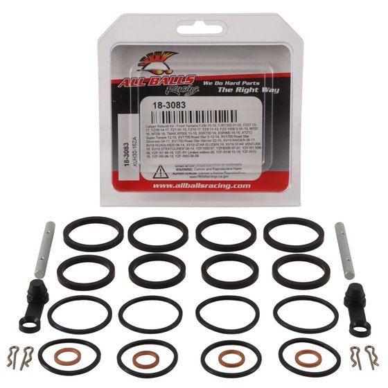 18-3083 All Balls caliper rebuild kit - front