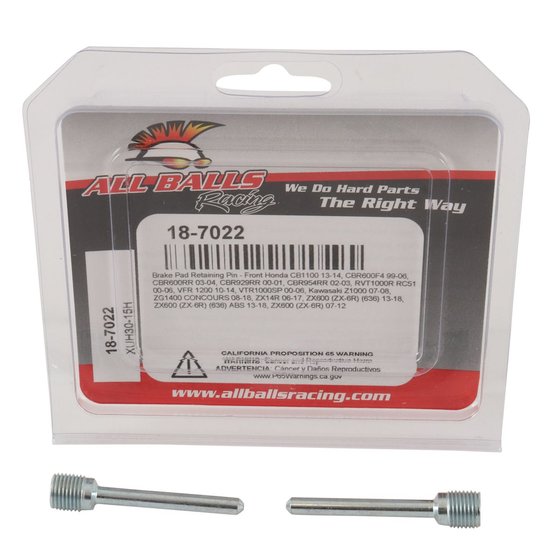 18-7022 All Balls brake pad retaining pin - front