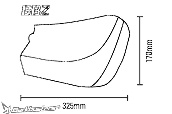 BBZ-001-01-BK BARKBUSTERS bbz handguard