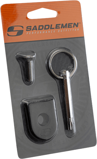 8910B SADDLEMEN black seat security screw