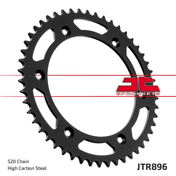 JTR896 JT Sprockets steel rear sprocket