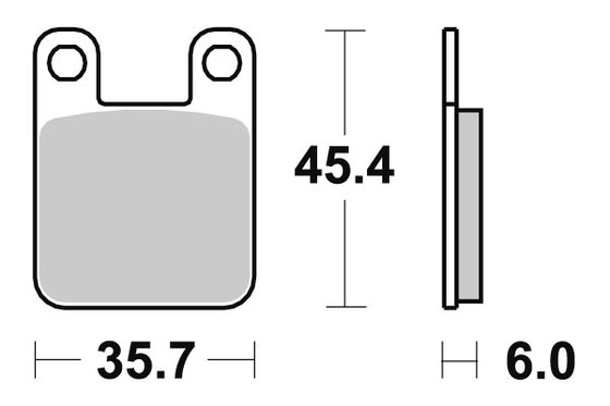 559HF SBS brakepads ceramic