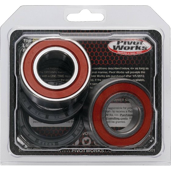 25-1757 All Balls wheel bearing kit front