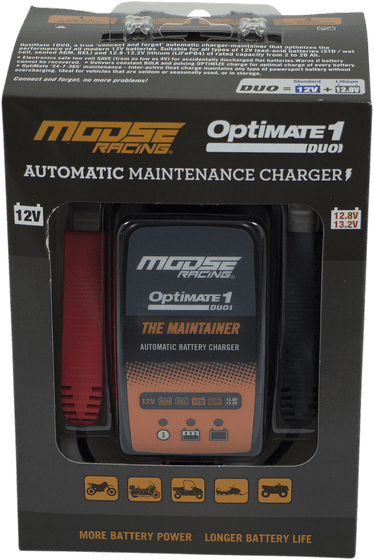 TM414 MOOSE RACING optimate1 duo mse charger