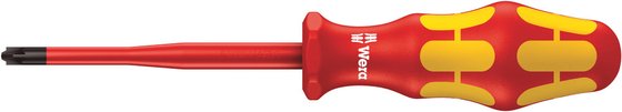 05006466001 WERA insulated screwdriver with red plasmid coating