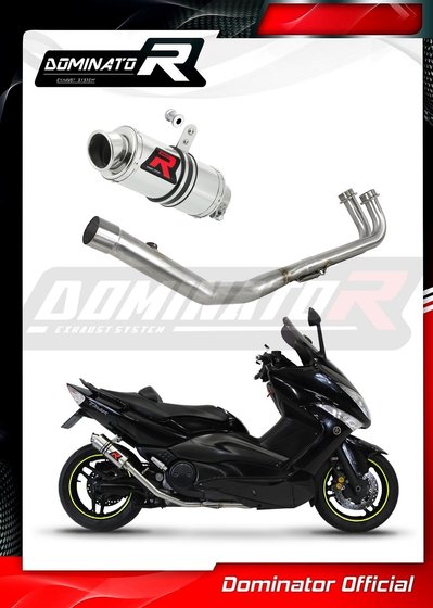 YA135DC-S Dominator full exhaust system silencer gp1