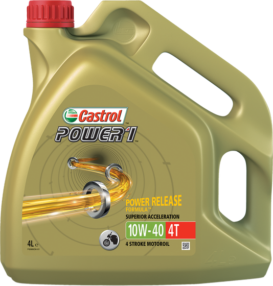 25410 CASTROL power 1 4t 10w-40 (gps) 4 l