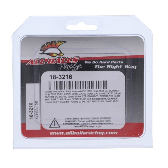 18-3216 All Balls caliper rebuild kit - rear