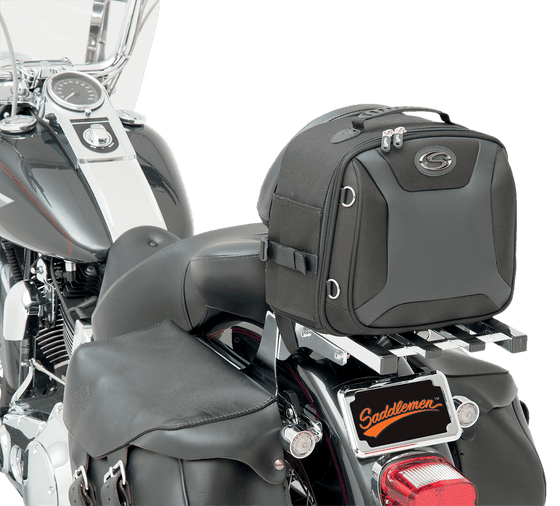 3515-0138 SADDLEMEN sissy bar bag universal black