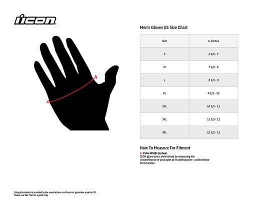 3301-4358 ICON hooligan™ ce gloves