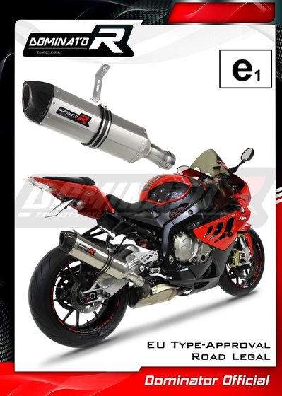 BW002DF-H Dominator homologated exhaust silencer hp1