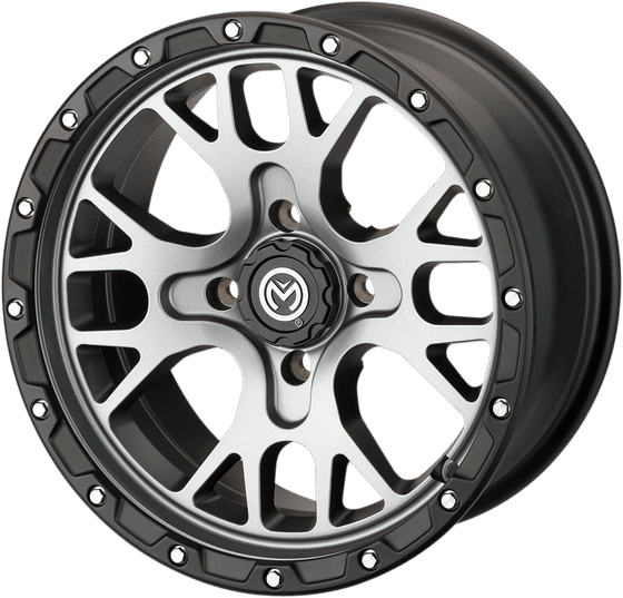 545MO147136SGBL54 MOOSE UTILITY DIVISION 14x7 wheel for atv/utv with 4/136 bolt pattern