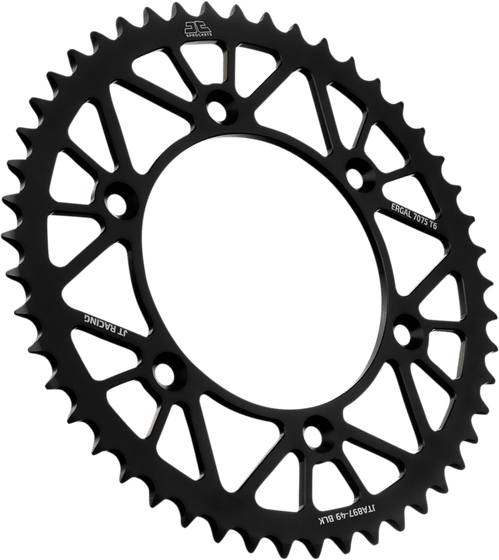 JTA897BLK JT Sprockets racelite aluminium rear race sprocket