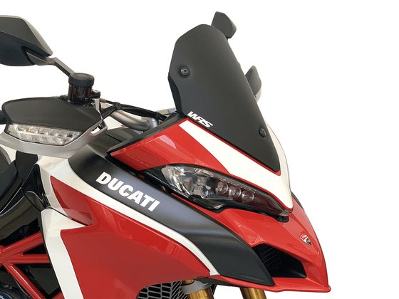 DU007NO WRS sport windshield for multistrada in matte black