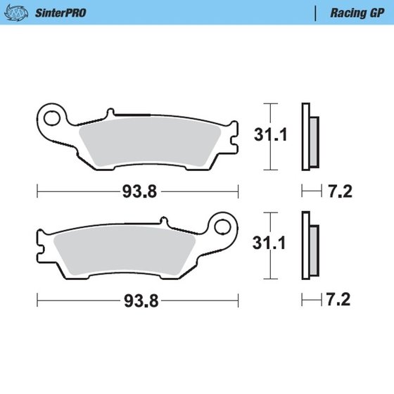 094912 MOTO-MASTER racing brake pads