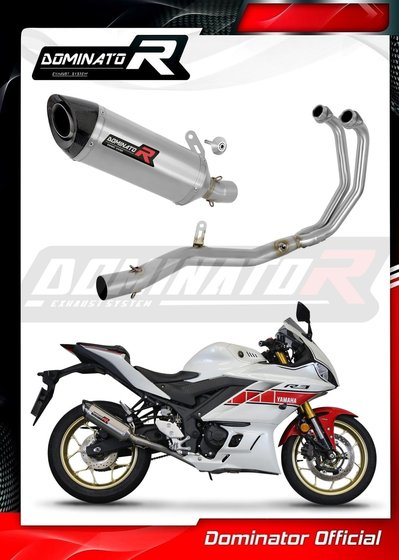 YA147DF-S Dominator full exhaust system silencer hp8