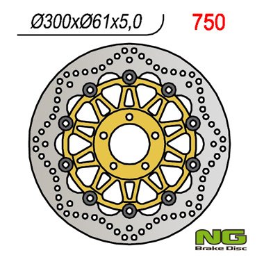 NG750 NG front brake disc