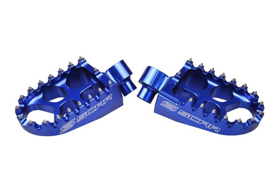 S1511B SCAR evolution footpegs blue