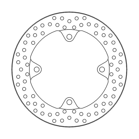 235-110789 MOTO-MASTER moto-master halo brakedisc rear honda: cb650r/cbr650r 2019-->