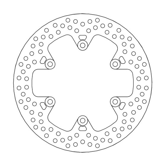 110460 MOTO-MASTER halo rear brake disc