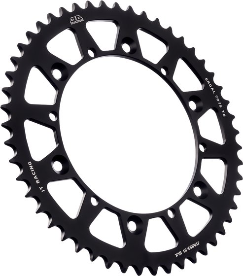 JTA853BLK JT Sprockets racelite aluminium rear race sprocket