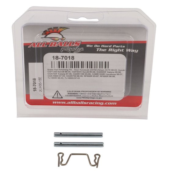 18-7018 All Balls brake pad retaining pin - rear