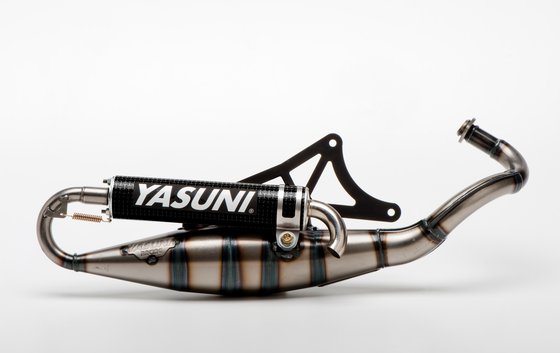 TUB420B YASUNI 2-stroke black exhaust system