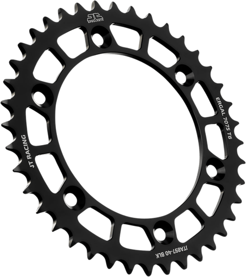 JTA897BLK JT Sprockets racelite aluminium rear race sprocket