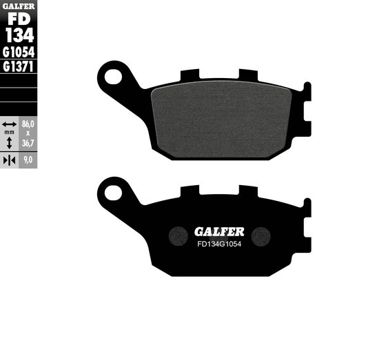 FD134G1054 GALFER semi-metal brake pad