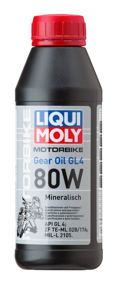 1617 LIQUI MOLY gear oil gl4 80w 500ml