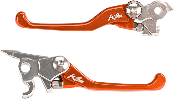 34.108.0.AR KITE custom orange brake and clutch lever set