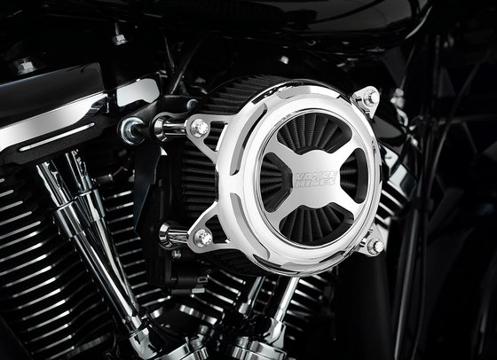 72043 VANCE & HINES air cleaner vo2 "x" chrome