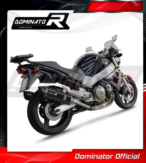 HO011DFBL-S Dominator exhaust silencer hp1 black