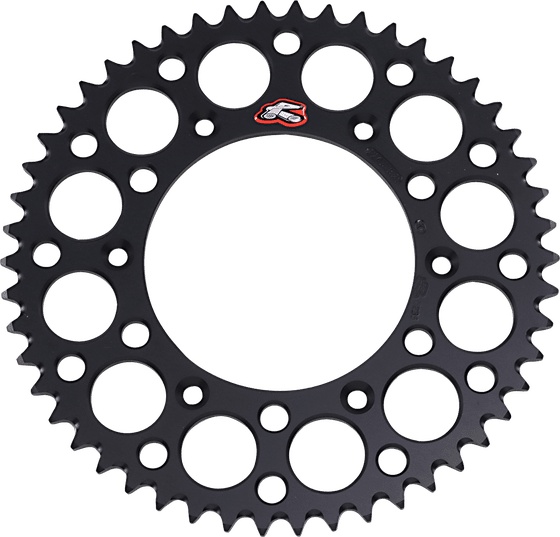 224U-520-50GPBK RENTHAL aluminum rear sprocket - 50 teeth