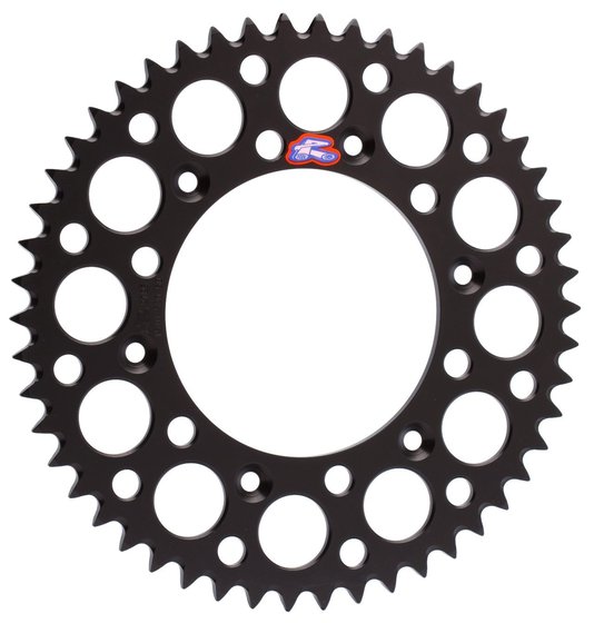 224U-520-50GPBK RENTHAL aluminum rear sprocket - 50 teeth