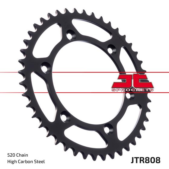 JTR808 JT Sprockets steel rear sprocket