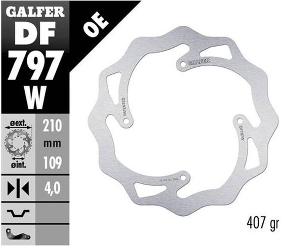 DF797W GALFER wave® rotor