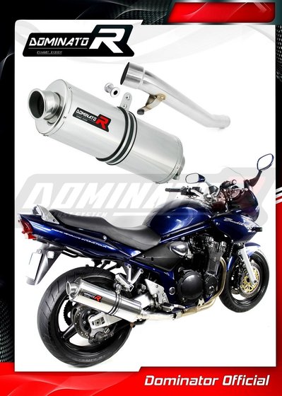 SU070DA-S Dominator exhaust silencer oval