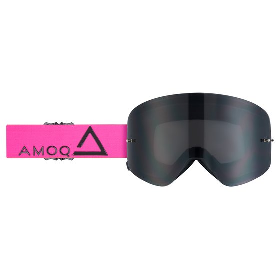 645-22230360-1 AMOQ mx goggles vision magnetic pink-black - smoke