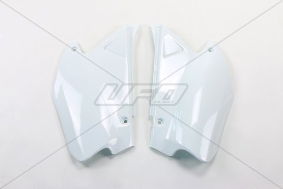 HO03665#041 UFO white side panels for honda cr125/250