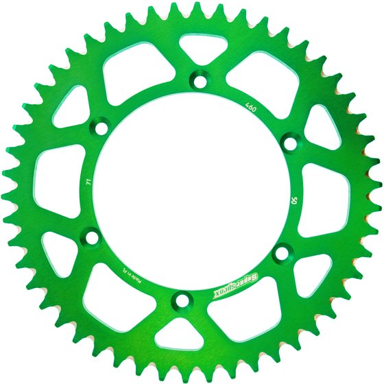 17206AG47 Supersprox rear sprocket alu ral-460:47 green