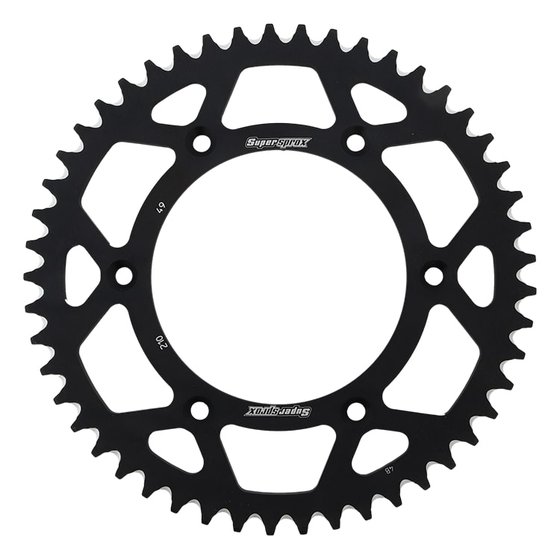 11212AK49 Supersprox rear sprocket alu ral-210:49 black