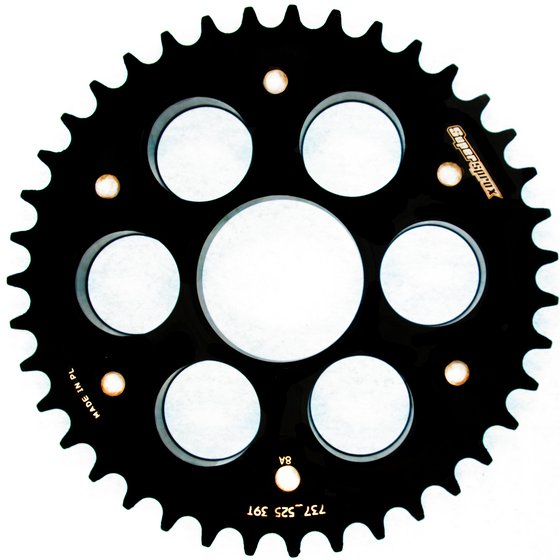 50801E38 Supersprox stealth rear sprocket black