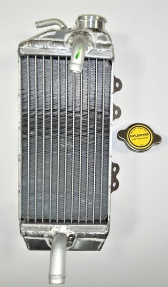 6KX250F WYPRZEDAŻOWE MARKI kawasaki kx250f '06-'08 reinforced right radiator (with cap)